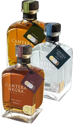 Cantera Negra 375ml 3pk Anejo, Reposado, Silver