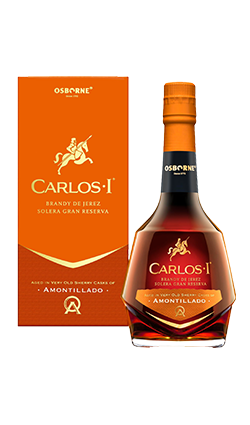 DAMAGED Carlos I Amontillado Brandy 700ml