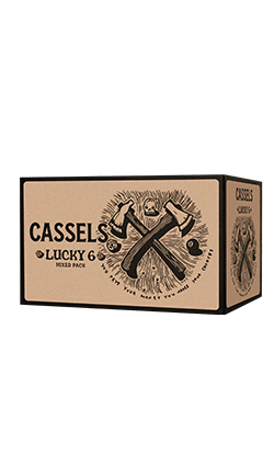 Cassels & Sons Lucky 6 330ml 6pk Cans