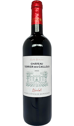 DAMAGED Chateau Terrier de Cailloux Cote de Blaye 2022 750ml