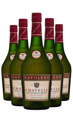 Chatelle Napoleon Brandy SIX PACK 1000ml – Whisky and More