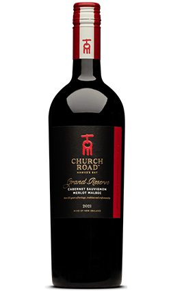 Church Road Grand Reserve Cab Sav Merlot Malbec blend 2021 750ml