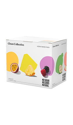 Clean Collective Mixed Pack 250ml 6pk CANS – Whisky and More