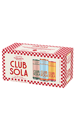 Club Sola Mixed Margarita 250ml CAN 10pk