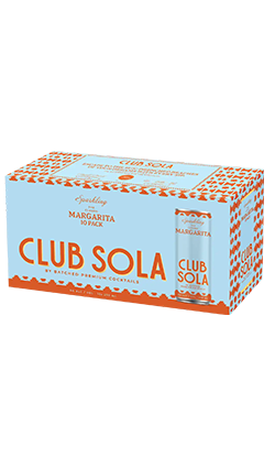 Club Sola The Classic Margarita 250ml CAN 10pk