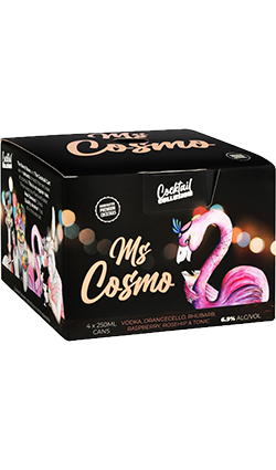 Cocktail Collusion Ms Cosmo 250ml 4pk Cans