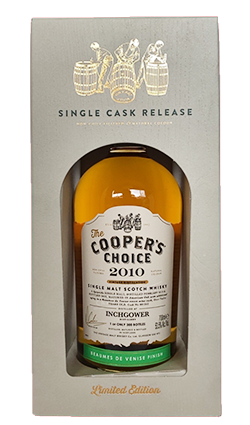 Coopers Choice Inchgower Single Malt Whisky 53.5% 2010 700ml