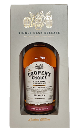 Coopers Choice Speyburn Speyside Preserve Single Malt Whisky 56% 700ml