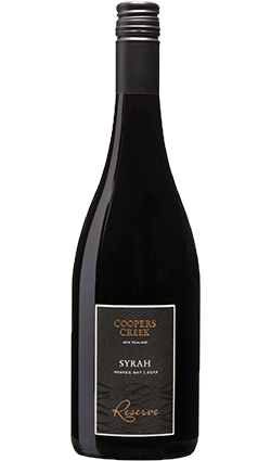 Coopers Creek RESERVE Syrah 2020 750ml