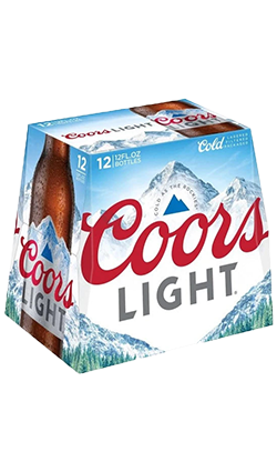 Coors Lights 355ml 12pk Bottles