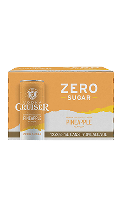 Cruiser ZERO SUGAR Pineapple 7% 250ml 12pk CAN