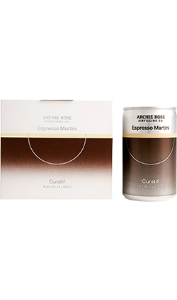 DATED Curatif Espresso Martini 120ml Can 4pk 03/25