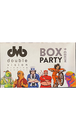 DAMAGED Double Vision Box Party Mixed 6 330ml 5pk