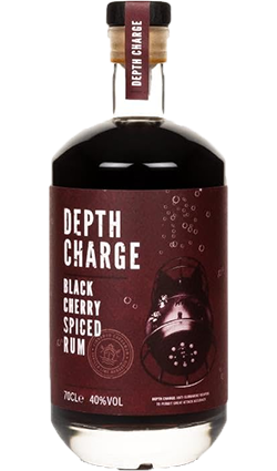 Depth Charge Black Cherry Spiced Rum 700ml