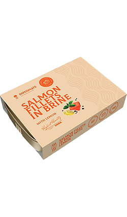 Diplomats Salmon in Brine with Lemon 140g