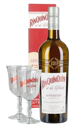 Distilleries de Provence Rinquinquin + 2x Glass