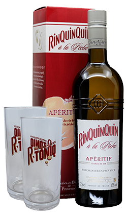 Distilleries de Provence Rinquinquin + 2x Glass