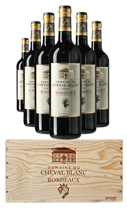 Domaine du Cheval Blanc Bordeaux Rouge 2022 750ml SIX PACK