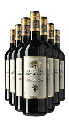 Domaine du Cheval Blanc Bordeaux Rouge 2022 750ml SIX PACK