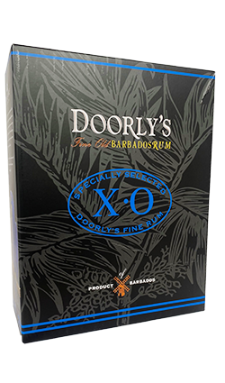 Doorlys Rum XO 700ml + glasses