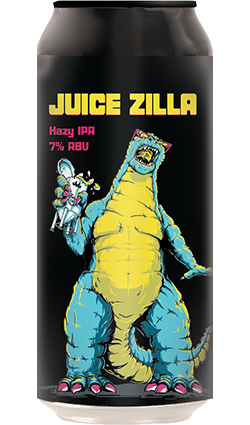 Double Vision Juice Zilla Hazy IPA 440ml Can
