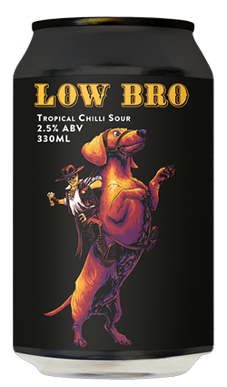 Double Vision Low Bro Tropical Chilli Sour 2.5% 440ml