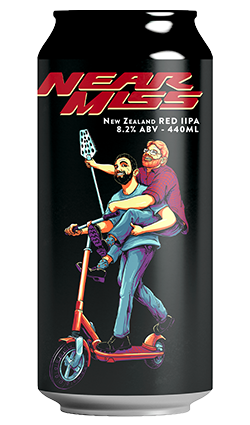 Double Vision Near Miss Red IIPA 440ml
