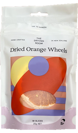 DAMAGED Dried Orange Wheels (10 Slices) 25g (BB 15/11/26)