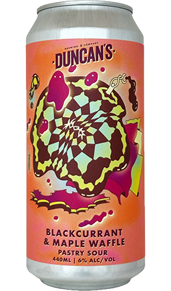 Duncans Blackcurrant & Maple Waffle Pastry Sour 6% 440ml