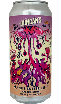 Duncans Peanut Butter Jelly Pastry Sour 440ml