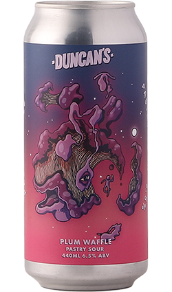 Duncans Plum Waffle Pastry Sour 440ml