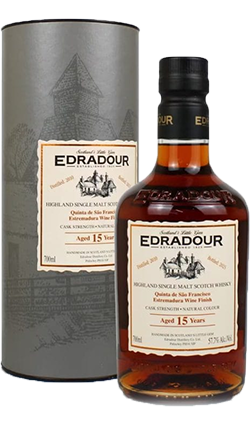 Edradour 'Quinta de Sao Francisco Estremadura Wine Finish' 15YO 57.7%