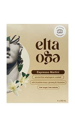 Elta Ego Espresso Martini Non Alc 250ml 4pk CANS