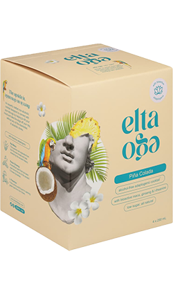 Elta Ego Pina Colada Non Alc 250ml 4pk CANS