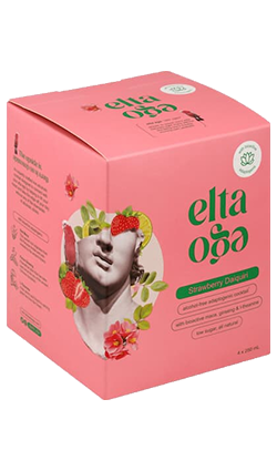 Elta Ego Strawberry Daiquiri Non Alc 250ml 4pk CANS