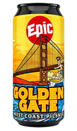 Epic Golden Gate Pilsner 6.7% 440ml