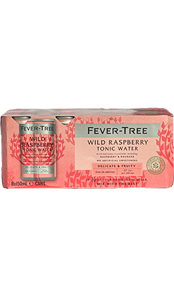 Fever Tree Light Wild Raspberry Tonic 150ml 8pk CANS