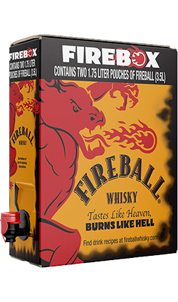 Fireball Cinnamon Whisky Firebox 33% (2 x 1750ml) – Whisky and More