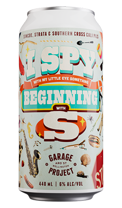 DAMAGED Garage Project I Spy With My Little Eye, Something beginning with S 440ml (BB 2/7/26)