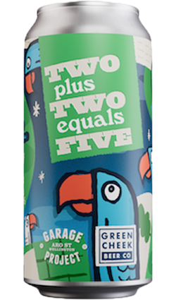 Garage Project Two Plus Two Equals Five Triple Hazy IPA 440ml