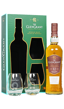 Glen Grant 12YO + 2 Glasses 700ml