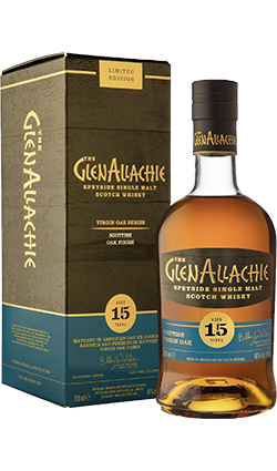 GlenAllachie Oak Series Scottish Oak 15YO ltd edition 700ml