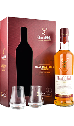 Glenfiddich Malt Master's Edition + 2 Glasses 700ml