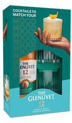 Glenlivet 12YO Double Oak 700ml with 2 glasses – Whisky and More