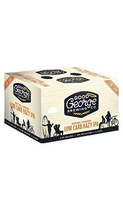 Good George Social League Low Carb Hazy IPA 330ml 6pk