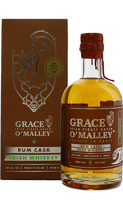 Grace O'Malley Rum Cask Irish Whiskey 700ml