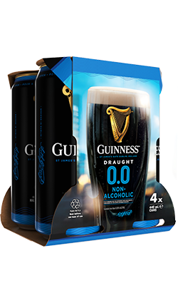 Guinness Draught ZERO 4 PACK 0.0% CAN 440ml