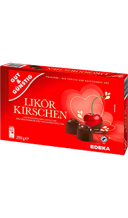 Gut & Gunstig Liqueur Cherries 250g