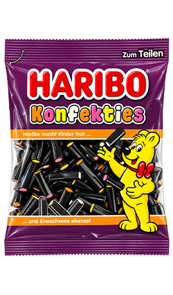 Haribo Liquorice Sweets 160g