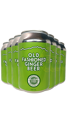 Hawkes Bay Old Fashioned Ginger Beer 330ml 12pk CANS